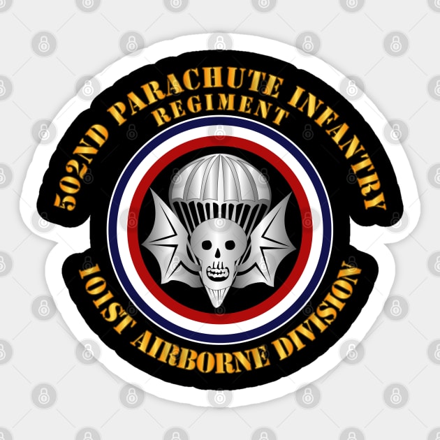502nd PIR - 101st Airborne Division Sticker by twix123844